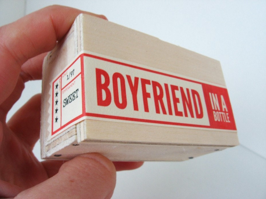 Boyfriend in a Bottle (TM) - Ships in 2-3 days
