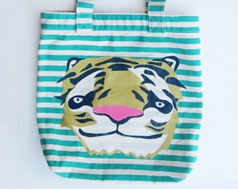 SALE - Tiger Tote - Limited Edition of 5 - Ships in 2-3 days