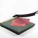 Vintage Wood Paper Cutter Craft Tool Milton Bradley Forest Green