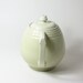 Vintage Ceramic Teapot Coffee Pot Pastel Yellow Pottery Cream Pale Yellow