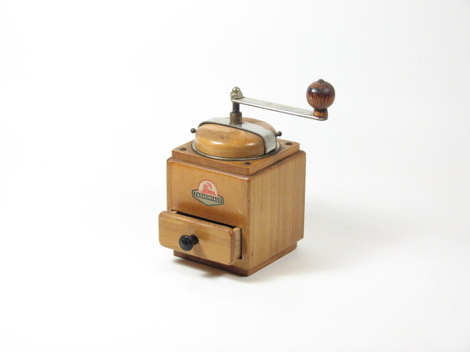 wooden coffee grinder