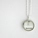 Moon jewelry. Sterling silver sheet music necklace. Feminine jewelry for musician, music lover, hopeless romantic