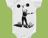 Victorian Strongman One Piece Baby or T-shirt by ChiTownBoutique.etsy