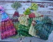 Hand Knit Merino Baby Stocking Caps