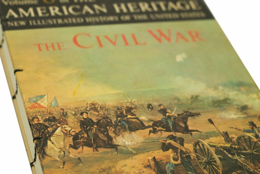 1963 CIVIL WAR Vintage Book Journal