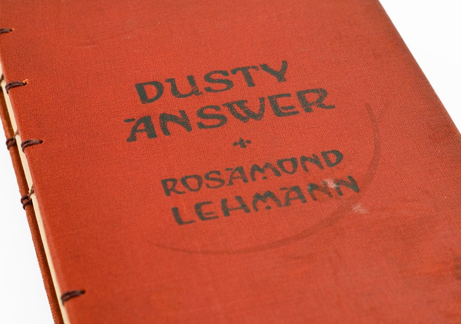 1927 DUSTY ANSWER Vintage Notebook Journal