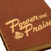 1954 POWER and PRAISE Vintage Hymn Notebook