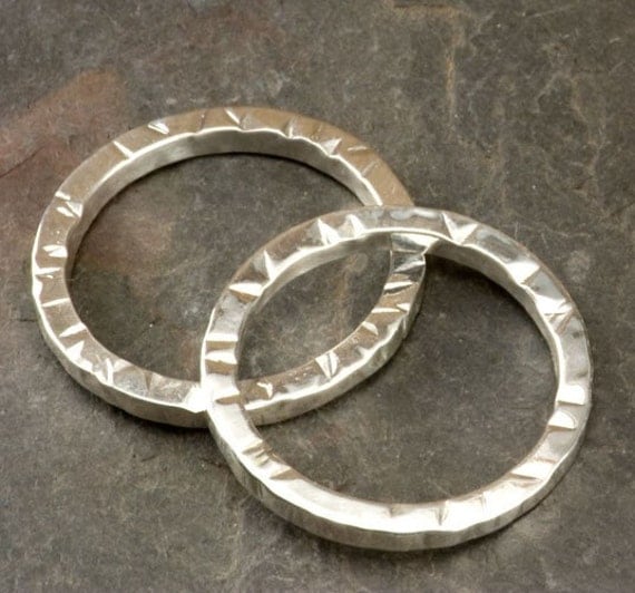 Silver Stacking Rings