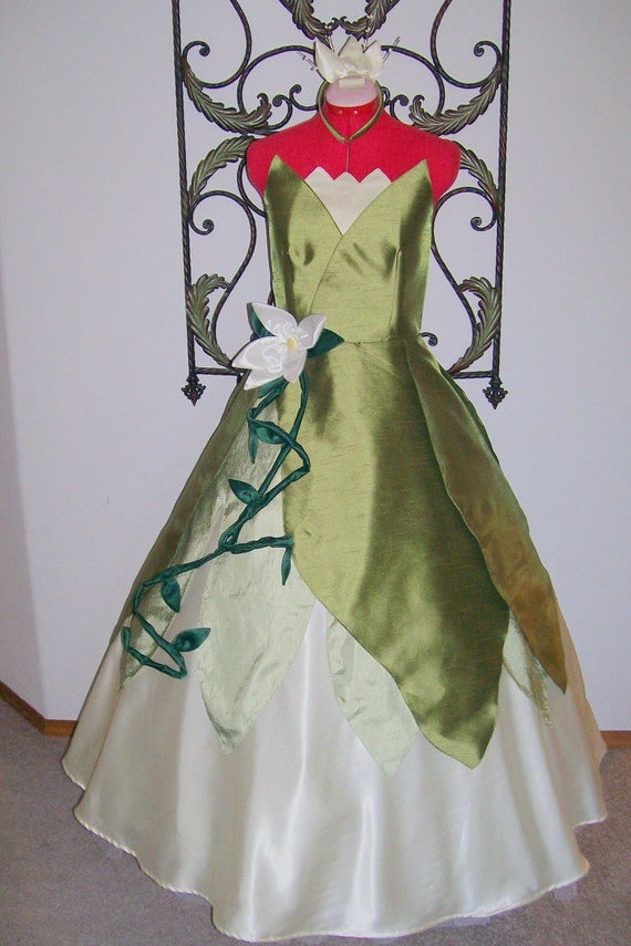 frog fantasy gown