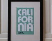 California Love Poster- 11x17 Print