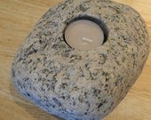 Stone Tea Light Holder