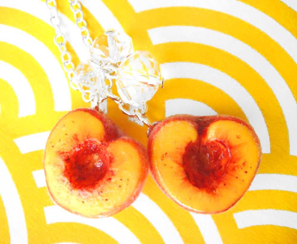 Peach Necklace