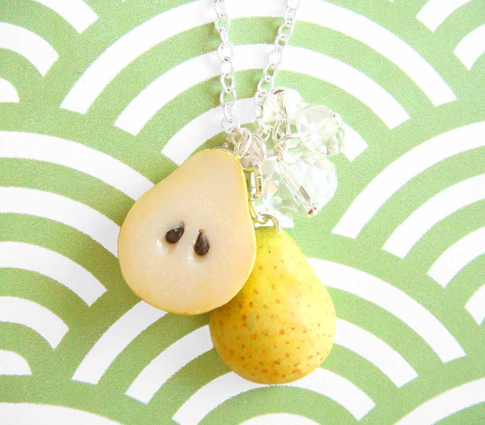 Pear Necklace - Sliced