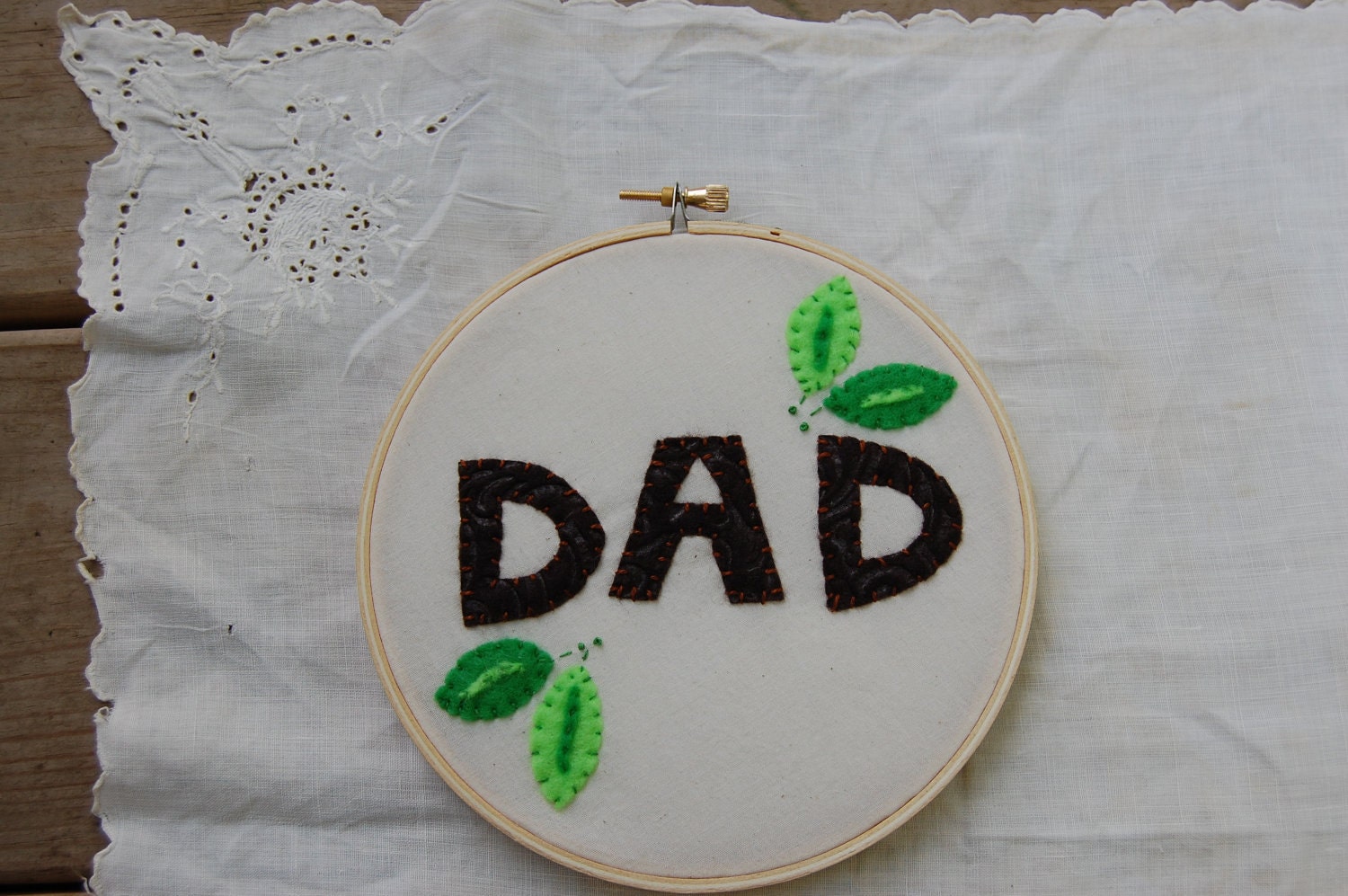 Father's Day Felt Applique Wall Art