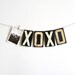 vintage large black metal hanging letters - reserved for Trudem