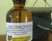 Beat It Bugs Herbal Oil, Insect Deterrent, body oil
