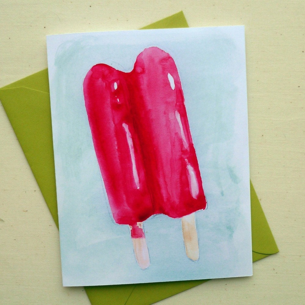 Twin Pop Greeting Card