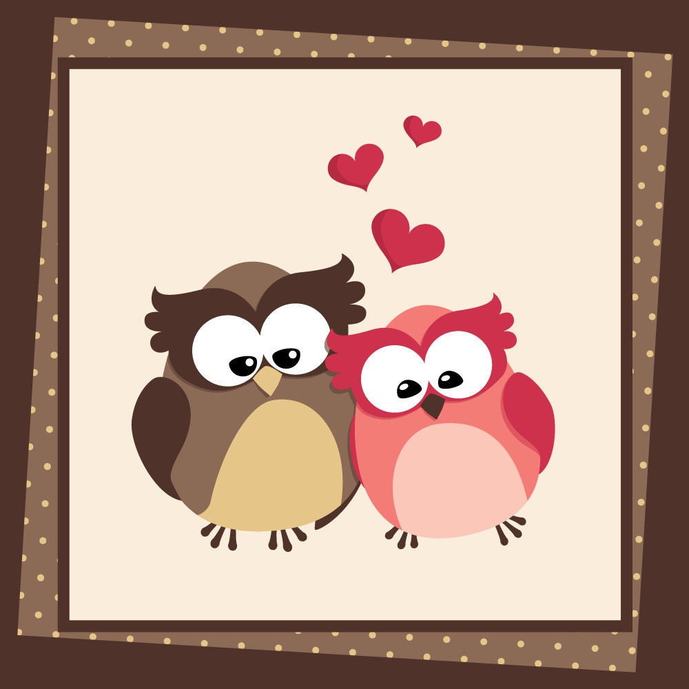 valentine owl clip art - photo #35