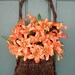 Summer Wreath - ON SALE - Summer Door Basket - Mothers Day Wreath