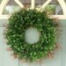 Summer Wreath - Boxwood Wreath - Year Round Wreath