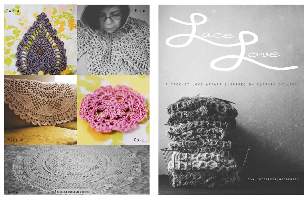 Crochet PATTERNS: Lace Love (Printed)