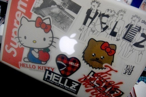 Chew Kitty Sticker