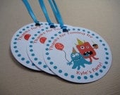 My Little Monster...Personalized Party Favor Tags Il_170x135