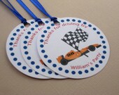 My Little Race Car Driver...Personalized Party Favor Tags Il_170x135