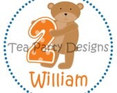My Little Birthday Bear...Personalized Party Iron-on Shirt Transfer Il_170x135