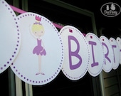 My Little Ballerina...Customized Birthday Party Banner Il_170x135