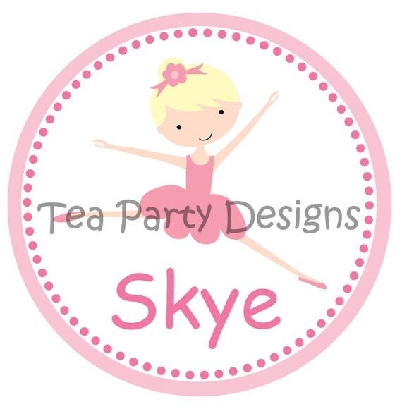 My Little Ballerina...Personalized Ballet Party Iron-on Shirt Transfer Il_570xn