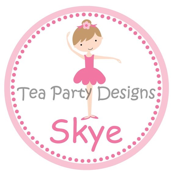 My Little Ballerina...Personalized Ballet Party Iron-on Shirt Transfer Il_570xn