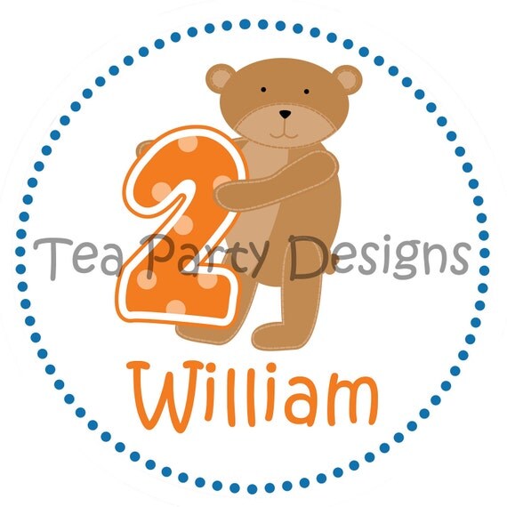 My Little Birthday Bear...Personalized Party Iron-on Shirt Transfer Il_570xn