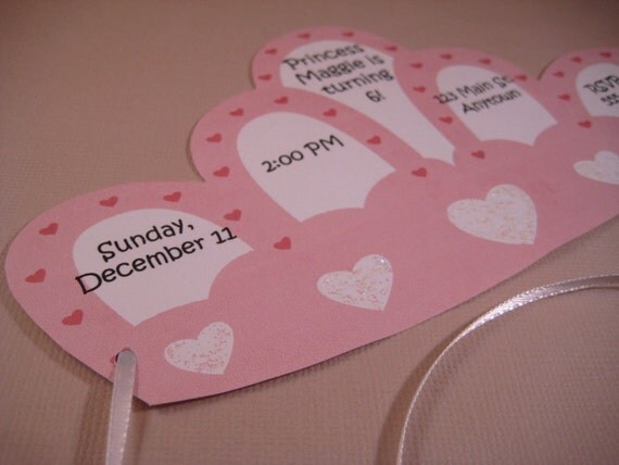 My Little Princess...Customized Wearable Princess Crown Party Invitations Il_570xn