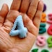 Stuffed Felt Numbers in a Reusable Drawstring Bag - Cooper Set - 1 through 10
