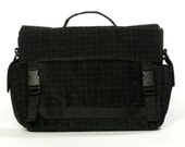 Helena - Tight Knit Corduroy - Padded Laptop Bag - Messenger Bag  with Adjustable Strap