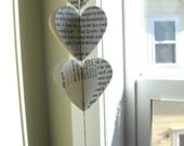 Paper Heart Mobile