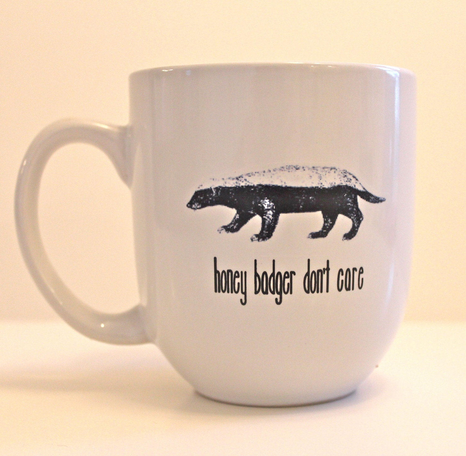 Honey Badger inspired mug