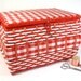 Eaton's Red Gingham Sewing Basket