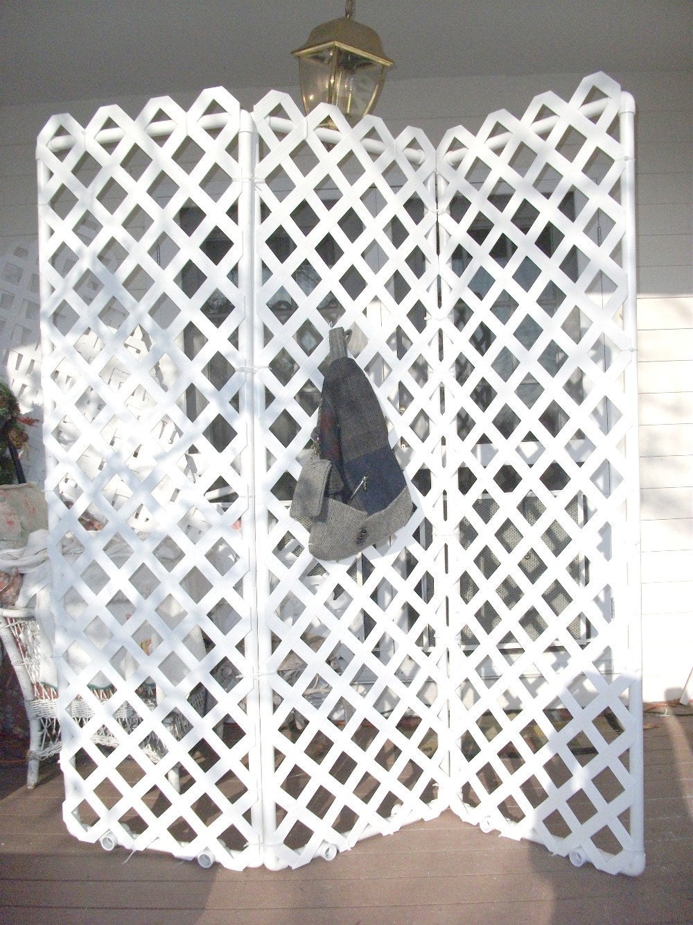 Pattern for lightweight craft booth wall and display You can make yourself.