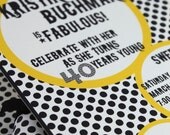 MOD DOTS Invitation - Personalized Printable Il_170x135