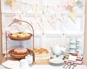 SHABBY CHIC Collection - Printable Party DÃ©cor - piggybankparties