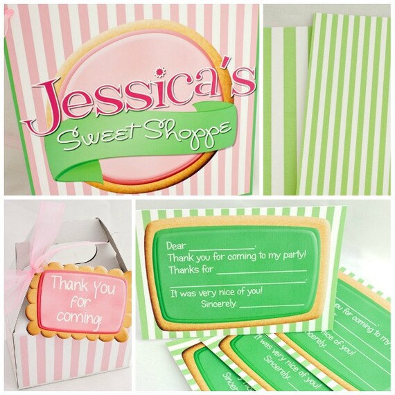 SUGAR COOKIE Collection - Printable Party Décor Il_570xn