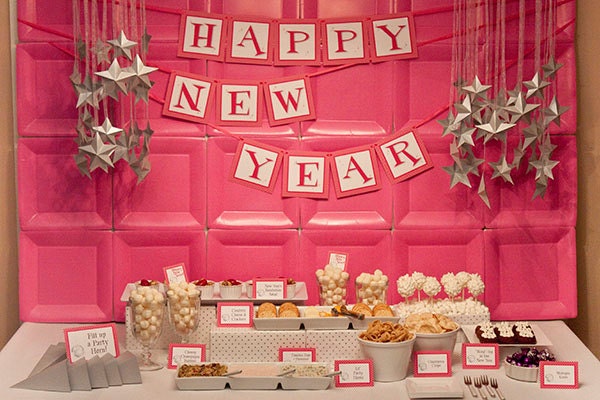 LOUNGY NEW YEAR Collection - Printable New Year's Eve Decor