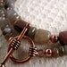 Jasper Copper Polished Stone Necklace