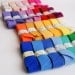 100 Percent Wool Felt Ribbon- 5 Ribbons- Choose Your Own Colors