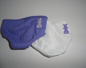 18 Inch Doll Clothes - American Girl Doll Clothes- Underwear Set with Bunnies