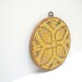 Embroidery Hoop Art - handmade lace - house decoration - wedding gift