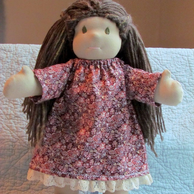 Waldorf doll tutorial EASY Waldorf doll dress sewing tutorial