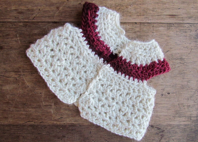 Crochet Vest Pattern for a Waldorf Doll or American Doll